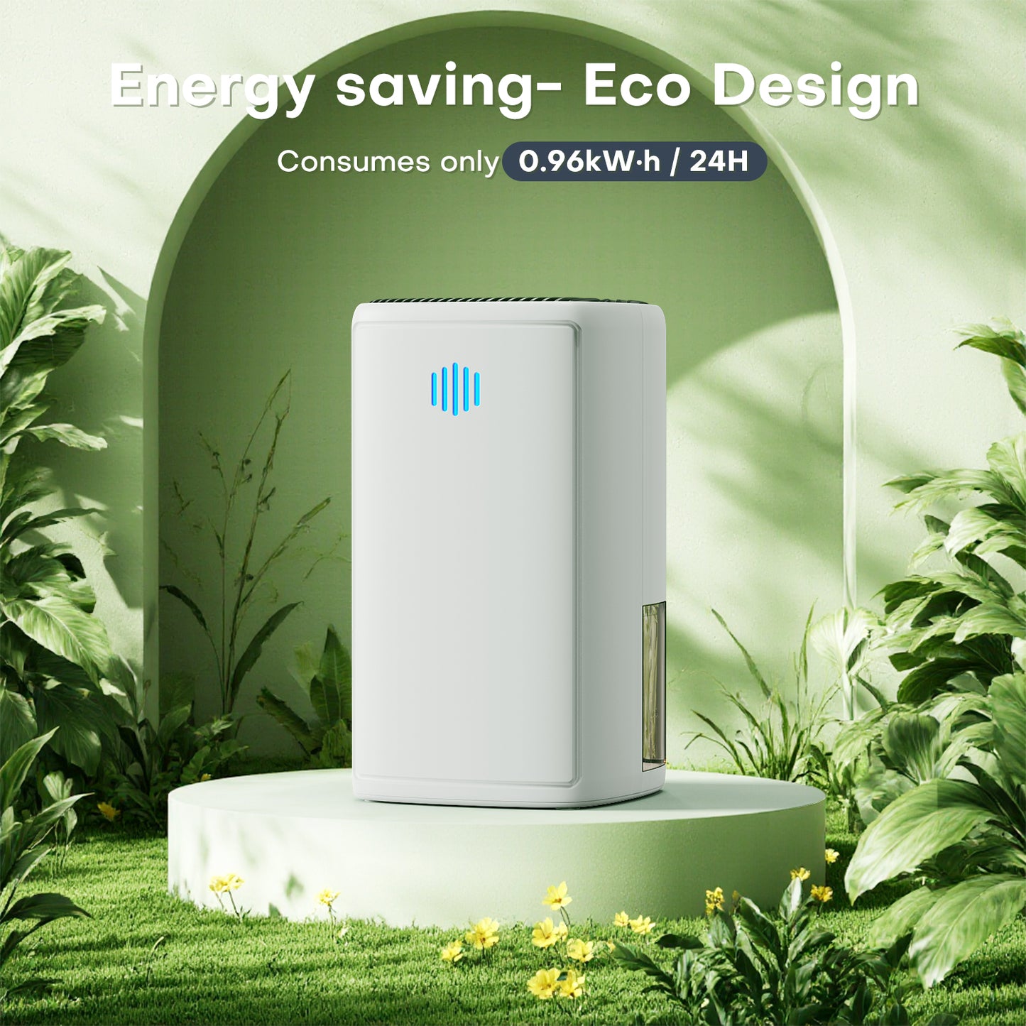 Dehumidifier,TABYIK 38OZ,Small,Quiet, Energy-Saving Dehumidifier with Auto Shut Off, for Bathrooms, Closets, and RVs