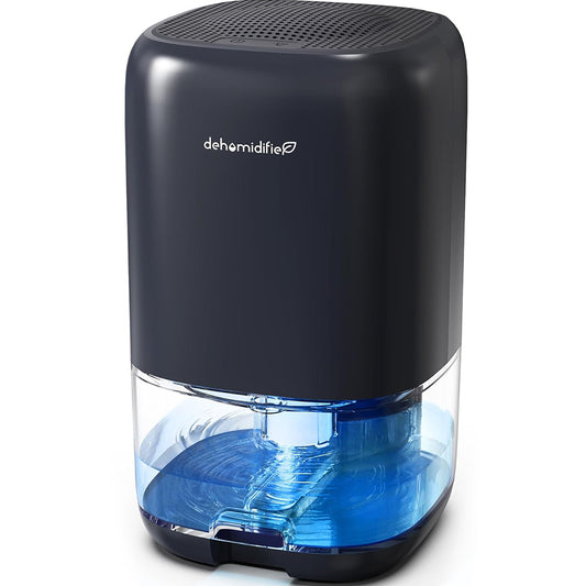 TABYIK Dehumidifier, 35 OZ Small Dehumidifiers for Room for Home, Quiet with Auto Shut Off, Dehumidifiers for Bedroom (280 sq. ft), Bathroom, RV, Closet,Blue