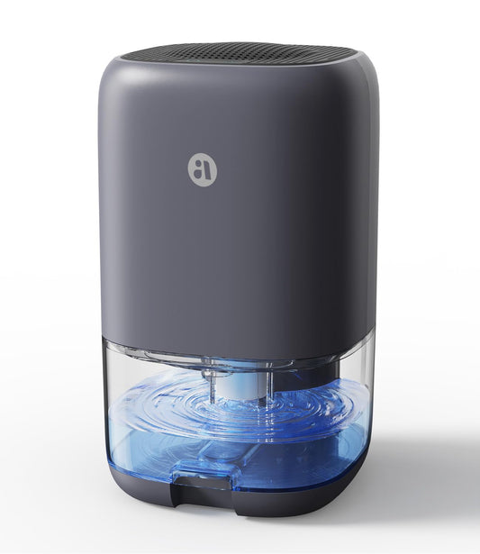 Dehumidifier, 35 OZ Small Dehumidifiers for Bedroom for Home, Quiet with Auto Shut Off, Dehumidifiers for Bedroom (280 sq. ft), Bathroom, RV, Closet, Grey
